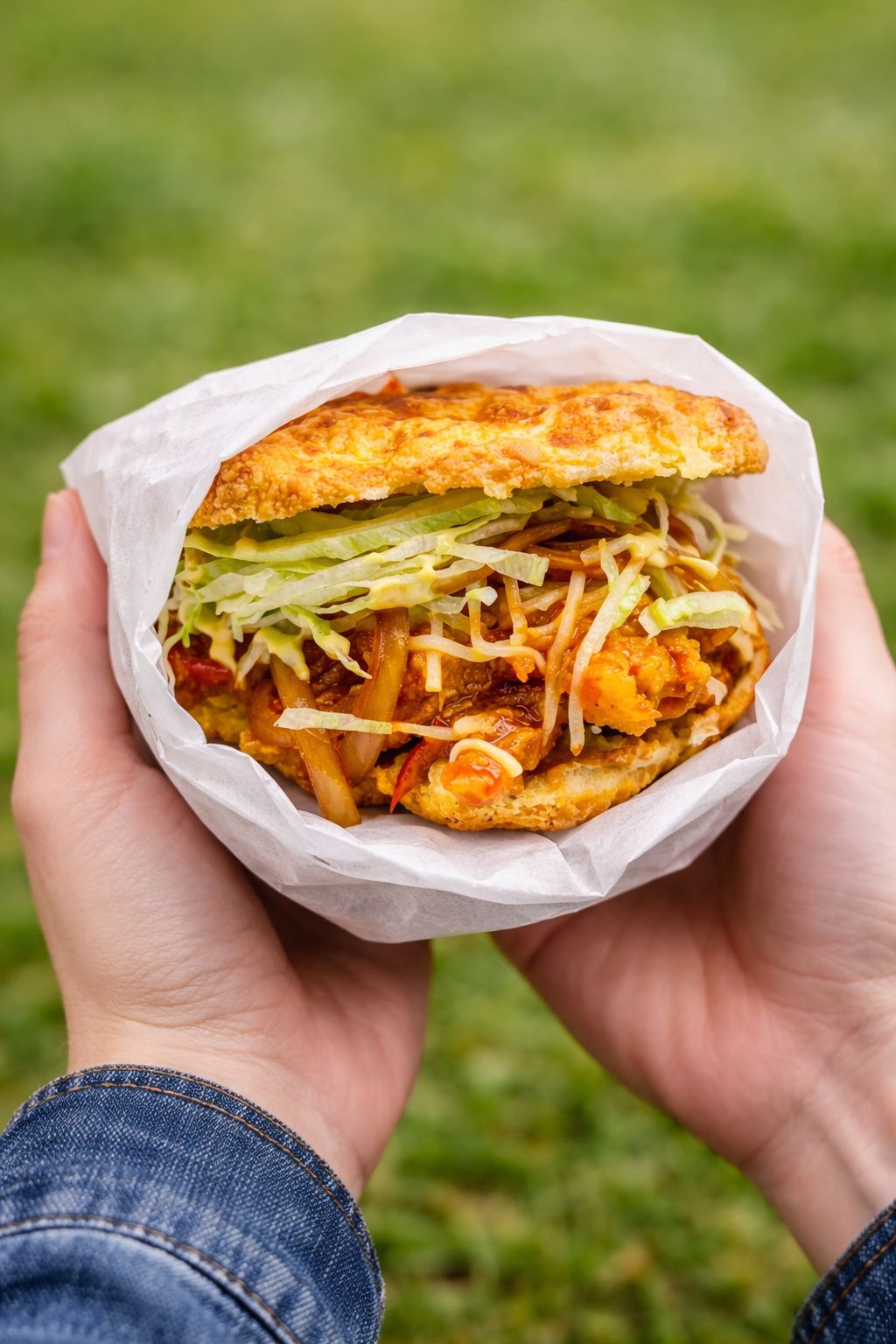 BK Fried Chicken Burger